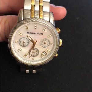 Michael Kors Mother of Pearl Watch
